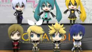 Vocaloid caramelldansen nendoroids [upl. by Adnohser635]