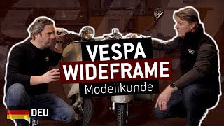 VESPA Wideframe Modellkunde 🛵💡 Modelle Teile Anekdoten Deutsch [upl. by Drusilla]