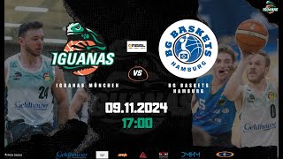 RBB Iguanas VS BG Baskets Hamburg  1700  1te Bundesliga  Im Iguanadome [upl. by Marco]