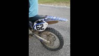 yz250f rev limiter [upl. by Nikral293]