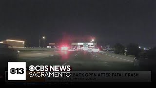 I5 in Stockton reopens after deadly crash [upl. by Katheryn]