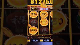 Jackpot on Dragon Links slot 1250 bet  WildHorse Casino [upl. by Codd]