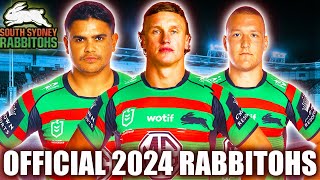 Official 2024 South Sydney Rabbitohs Full Squad  NRL [upl. by Odelet]