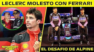 🔴LECLERC MOLESTO con la LLEGADA de HAMILTON 🤔 FERRARI NO le INFORMÓ antes de RENOVAR 💥 La ULTIM [upl. by Sebastiano330]