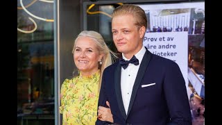 MetteMarit de Norvège  son fils Marius Borg officialise sa romance avec Rebecca Helberg [upl. by Ennagrom797]