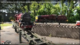 Melton Mowbray amp D M E S Steam Weekend Scenes from the amazing Rally June 2023 [upl. by Adao885]