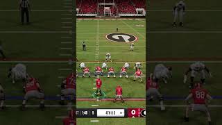 Rpo in the deuce close formation in libertys playbook collegefootball ultimateteam sticky [upl. by Menedez314]