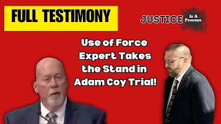 Use of Force Expert Testifies In Adam Coy Murder Trial [upl. by Alvord]