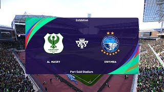 AlMasry vs Enyimba 27112024 CAF Confederations Cup PES 2021 [upl. by Pitt622]