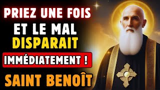 PRIÈRE à SAINT BENOÎT 🙏 ENVOYEZ LOIN TOUS VOS ENNEMIS [upl. by Ellehcyar]