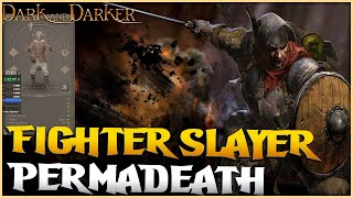 Permadeath Fighter  Slayer Build  High Roller ONLY [upl. by Narual]