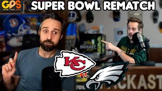 Grossi and Pernas Predictions for Eagles vs Chiefs Rematch on MNF [upl. by Pinter533]