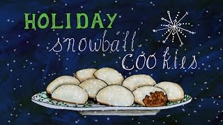 Holiday Snowball Cookies [upl. by Llerred]