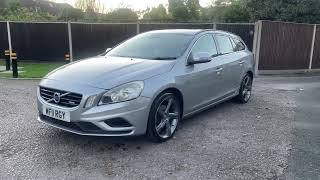 VOLVO V60 20 RDESIGN Diesel AUTOMATIC Reg 2011 Miles 139k Full Service History Jul MOT HPI Clear [upl. by Beau508]