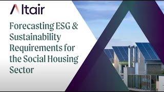 2024 guide to sustainability and ESG in the social housing sector webinar [upl. by Marney]