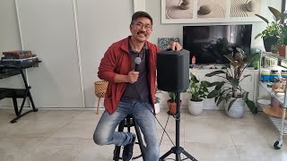 Bose s1 pro plus and Shure SM58 Microphone Unboxing and Setup [upl. by Barris]