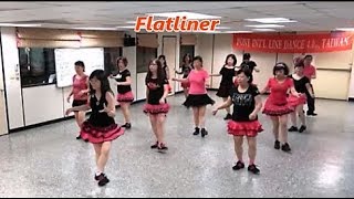 Flatliner｜Line Dance by William Plain amp Hayley Murdoch｜Demo amp Walkthru｜睡美人｜含導跳 [upl. by Revell]