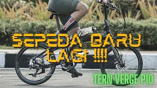 REVIEW TERN VERGE P10  SEPEDA LIPAT UNTUK PERFORMANCE [upl. by Yahska]