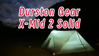 Durston Gear XMid 2 Solid double 4 season tent｜户外双人四季帐篷 [upl. by Allenrac305]