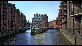 Speicherstadt Hamburg  the historic Warehouse District Boat Tour Germany [upl. by Ledairam932]