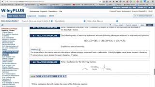 WileyPLUSRead Study and PracticeInteractive TextbookOrganic Chemistry [upl. by Chara]