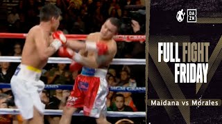 Full Fight  Marcos Maidana vs Erik Morales Chinos Tactics Worked Morales Eye SWOLLEN FREE [upl. by Annocahs]