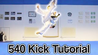 Taekwondo 540 Kick Tutorial  GNT How to [upl. by Charleen]