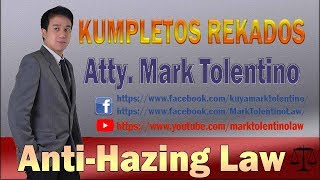 KR AntiHazing Law [upl. by Herc]