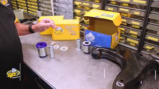 Getting a SuperPro 4x4 Control Arm Bushing Ready for Installation  How to Install [upl. by Peery802]