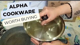 Alpha cookware Pakistan  stainless steel Vs nonstick pan  comparison  worth buying [upl. by Essilevi1]