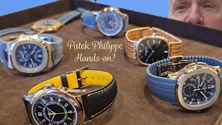 Patek Philippe quotBobby Dazzlersquot from Watches amp Wonders Nautilus Aquanaut Calatrava [upl. by Aikehs261]