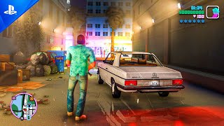 GTA Vice City Remake™  Unreal Engine 5 New 2023 Gameplay Concept made with GTA 5 PC Mods [upl. by Cristobal]