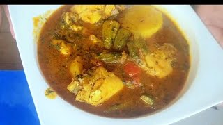 chicken molokhia Arabic recipefood  بامیہ صالونہ مولوخیہ دجاج [upl. by Euqinoj]