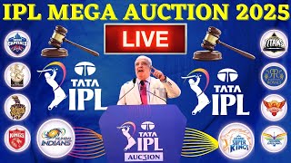 🔴TATA IPL Player Auction Live Streaming  IPL 2025 Mega Auction Live  IPL Player Auction Live ipl [upl. by Bopp]