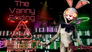 The Vanny Ending  FNaF Security Breach Gameplay  Part 14  With jjxstynn [upl. by Acimad]