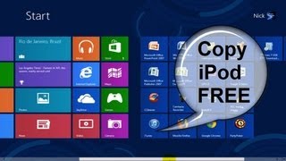 How to Transfer Music from ipod to itunes library Windows 8 Free amp Easy [upl. by Kreiker]