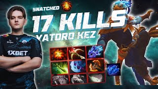 YATORO GOD IS BACK 17KILLS  NEW HERO KEZ IS INSANE quotFULL GAMEPLAY DOTA 2quot [upl. by Shaper283]