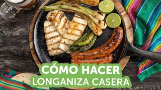 Cómo hacer longaniza casera paso a paso  Kiwilimón [upl. by Inneg810]