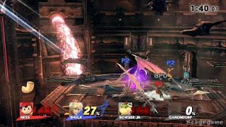 Super Smash Bros Wii U  Pyrosphere Ridley Gameplay  HD [upl. by Ttessil352]