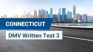 2024 Connecticut DMV Written Test 3 [upl. by Nyrehtac]