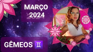 GÊMEOS ♊ METAMORFOSE DEIXANDO ANTIGOS HÁBITOS NA FORÇA DOS MAGOS MARÇO 2024 [upl. by Ahcrop274]