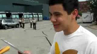 David Archuleta Responds to quotCRUSH KIDS CANCERquot Campaign [upl. by Lorie]