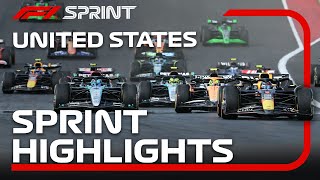 F1 Sprint Highlights  2024 United States Grand Prix [upl. by Nesto911]