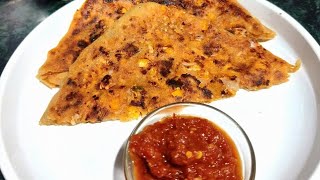 Panner Corn Paratha [upl. by Stillmann]