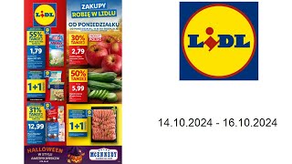 Gazetka Lidl PL  14102024  16102024  Od poniedziałku [upl. by Chapin921]