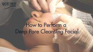 How to Perform a Clinical Deep Pore Cleansing Facial with Extractions by Lydia Sarfati [upl. by Cuthbertson994]