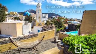 Luxury Villas in Santorini  BlueVillas Official Website [upl. by Sykes379]