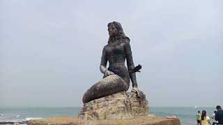 Mermaid  Bheemili Beach  Visakhapatnam Beach [upl. by Reltuc]