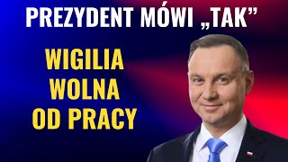 TRZY DNI ŚWIĄT BOŻEGO NARODZENIA MOŻLIWE JUŻ W TYM ROKU [upl. by Hsepid]