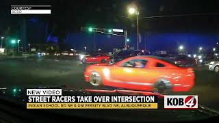 WATCH Man hops on BCSO cruiser during street racing takeover [upl. by Lirpa]